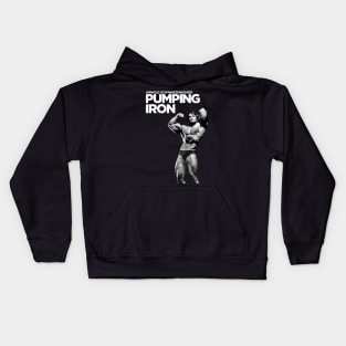 Arnold Schwarzenegger Pumping Iron Poster Kids Hoodie